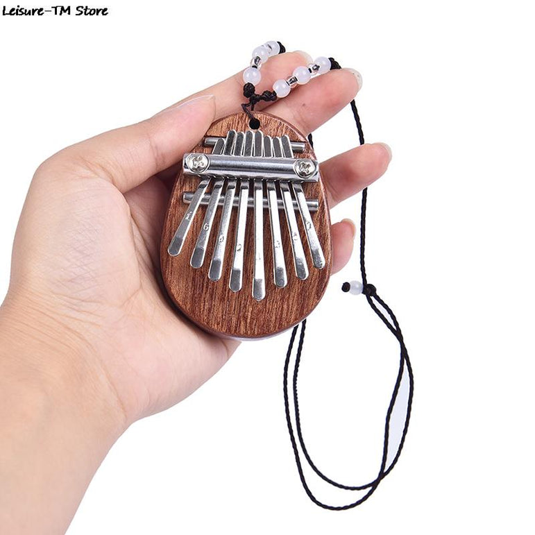 Newest Mini Kalimba 8 Keys Thumb Piano Great Sound Finger Keyboard Musical Instrument Wooden/Acrylic