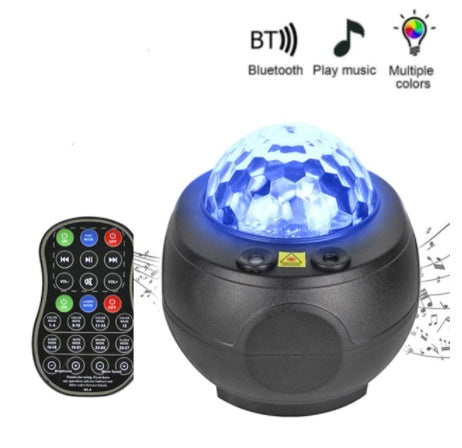 Colorful Starry Sky Galaxy Projector with Bluetooth Control Music Player
