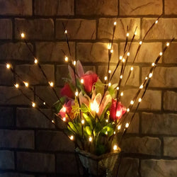 20  Tree Branch Light String Christmas Decorations