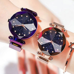 Starry Sky Ladies Watch With Diamond Glass