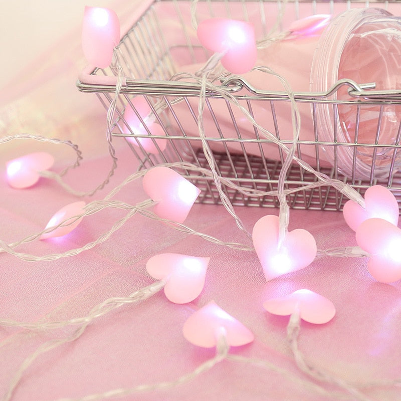 Love Cotton Light String For Christmas Decoration