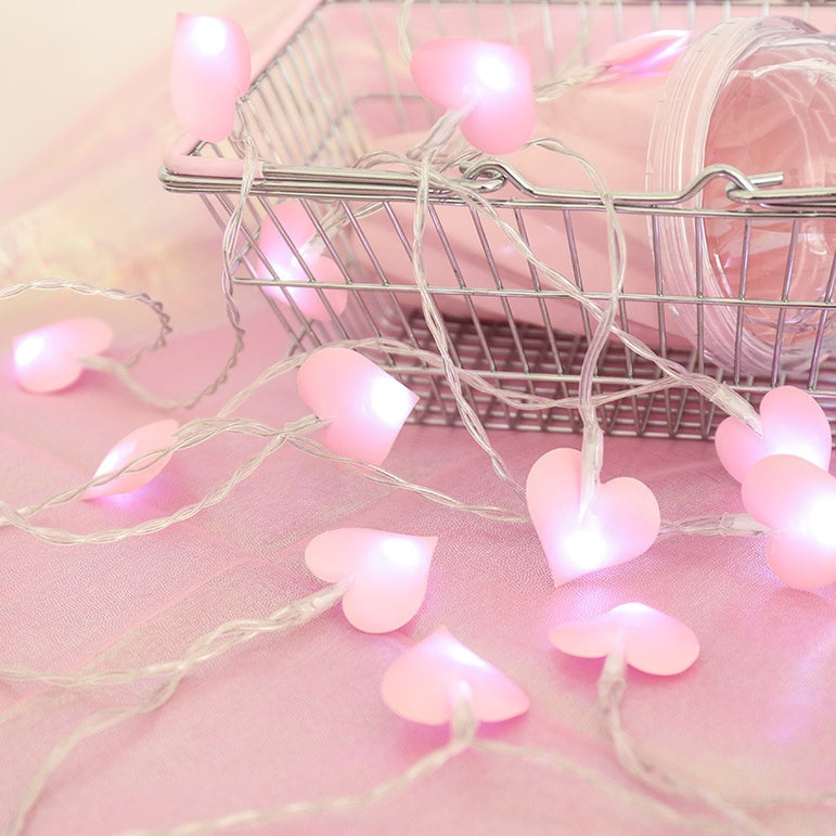 Love Cotton Light String For Christmas Decoration