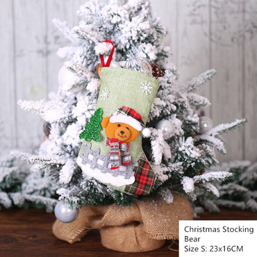 Christmas  Socks Tree Decoration