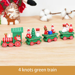 Wooden Christmas Train