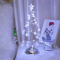 Crystal Christmas Tree Lamp Table Light Christmas Gifts