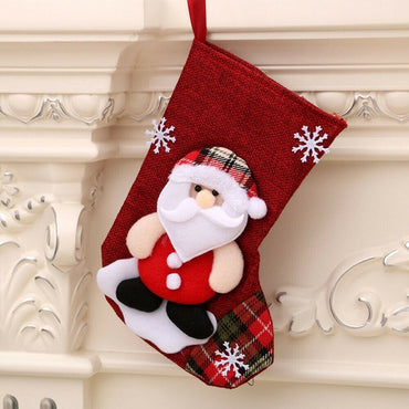 Christmas Socks Tree Decoration