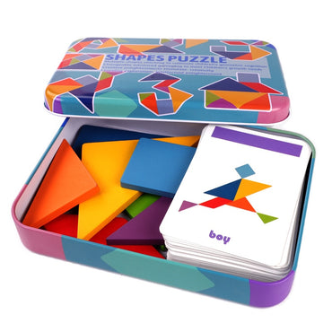 Animal Jigsaw Puzzle Colorful Tangram Toy