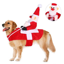 Santa Claus Dog Cat Christmas Clothes