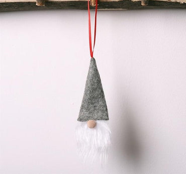 Faceless Gnome Santa Christmas Tree Decoration