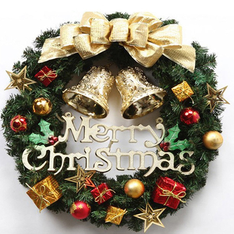 Christmas Wreath Handmade Pendant Garland