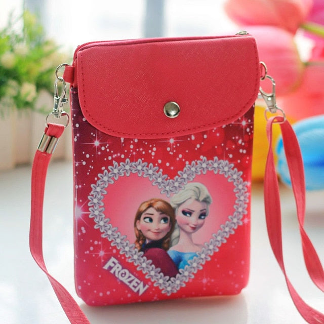 Elsa Anna Cartoon Princess Messenger Cute Bag