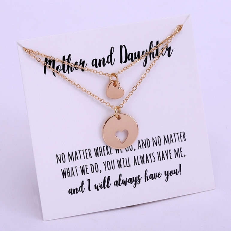 Mother and Daughter Necklaces