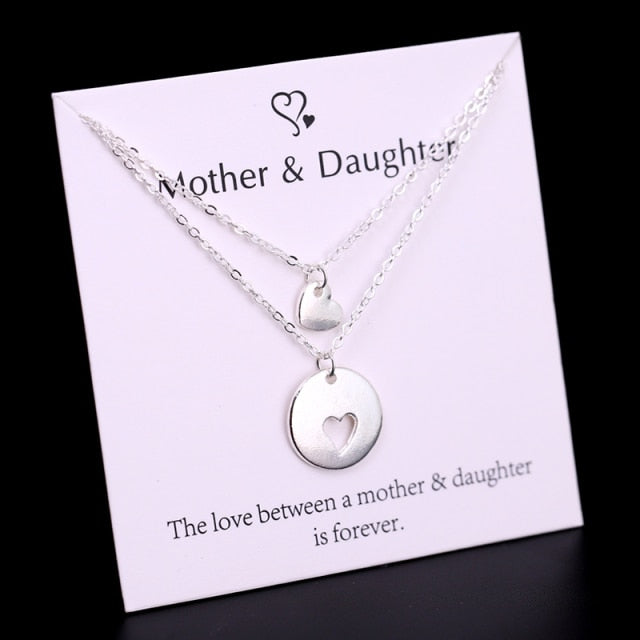 Mother and Daughter Necklaces