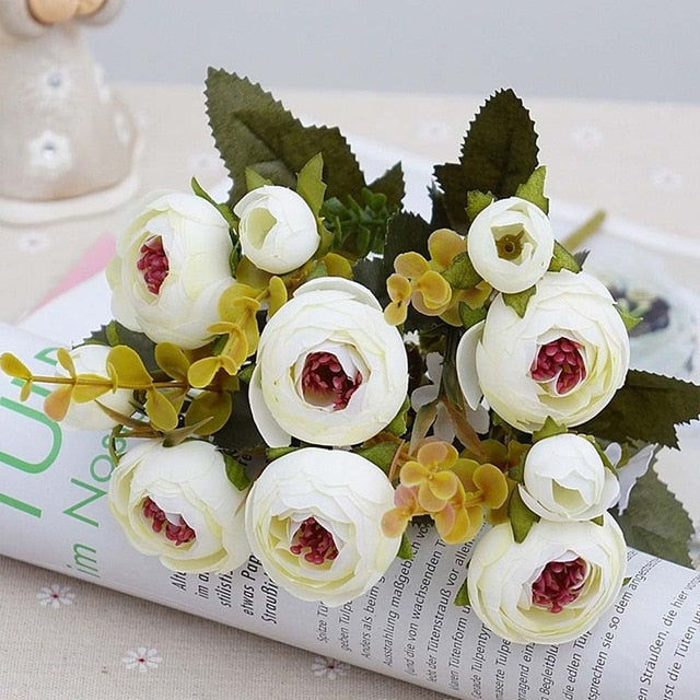 Artificial Silk  Rose Flowers
