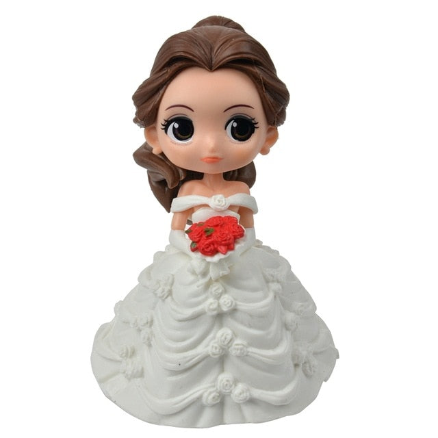 Princess Anna Elsa Action Figures  PVC Model Dolls