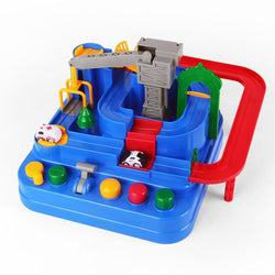Montessori Rail Car Train Track Toys Christmas Gift For Kids