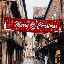 Merry Christmas Outdoor Banner