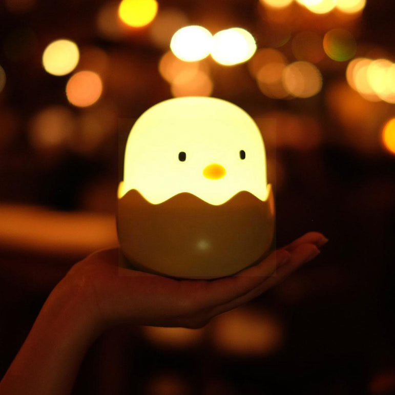 Sensor Chicken Egg  Cute Cartoon Night Light