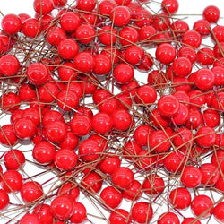 Stamens Cherry Christmas Plastic Pearl